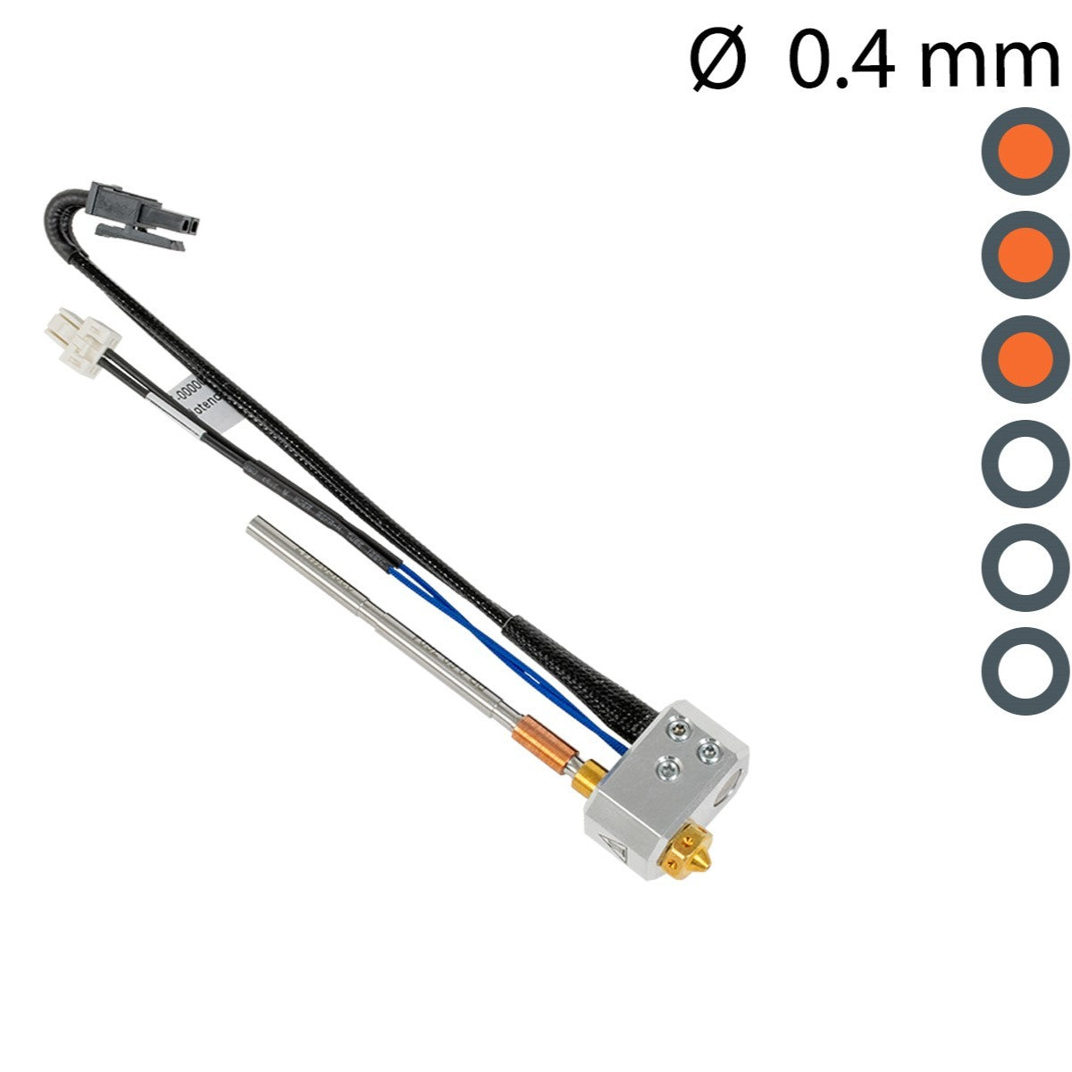 Prusa MK4 Assembled Hotend (0.4mm)