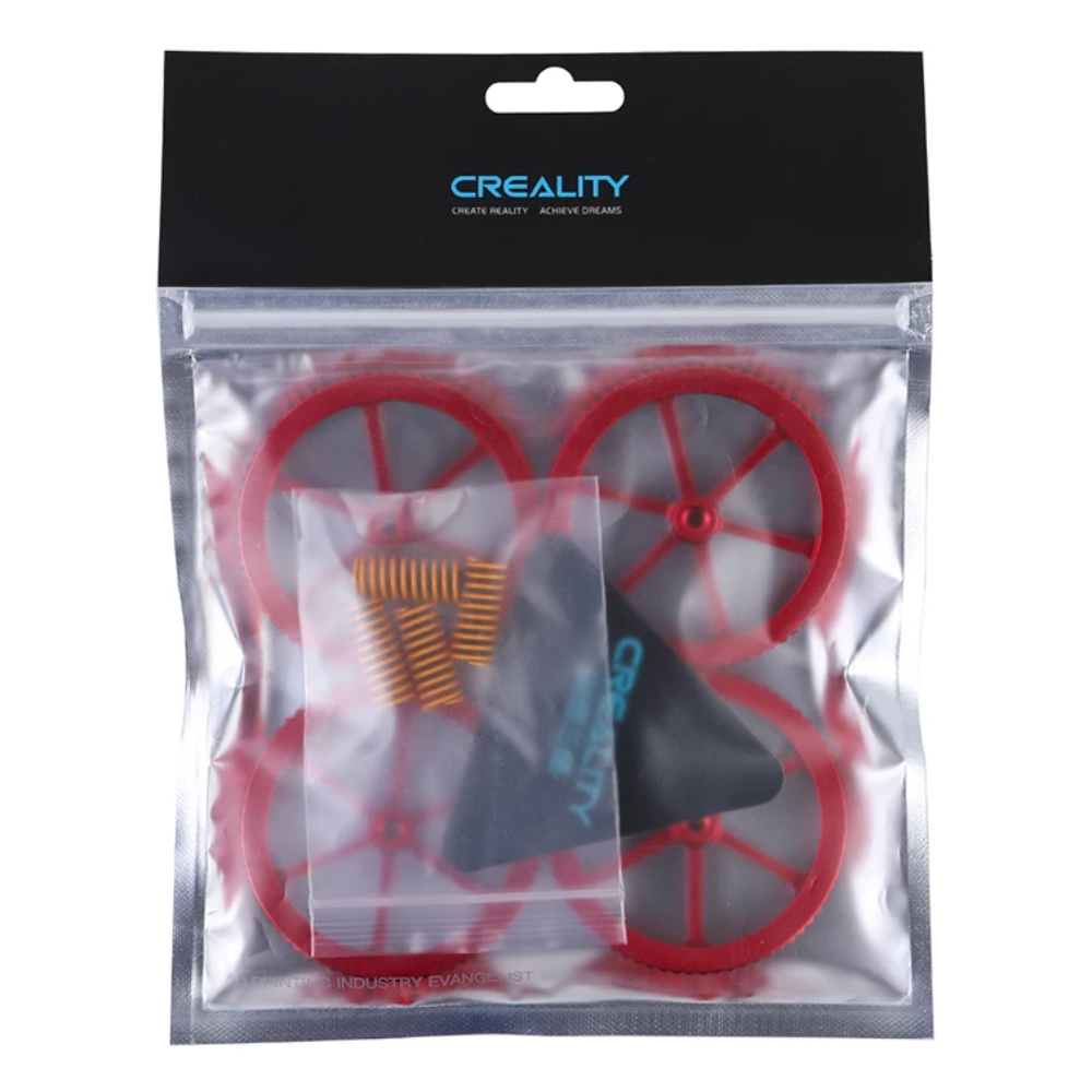 Creality Aluminium Bed Levelling Nuts (Handles/Wheels) and Springs