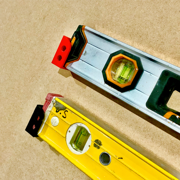 Spirit/Bubble Level Wall Mounting Brackets