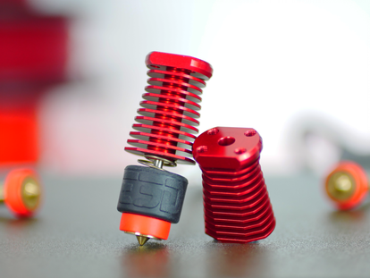 E3D Revo Voron Rapid Change Hotend - 24V - Fully Loaded (4 Nozzles)